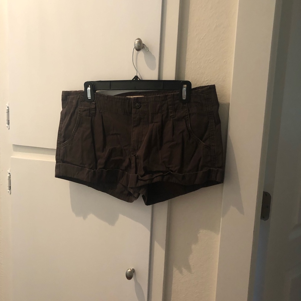Hollister Chocolate Brown Twill Pant